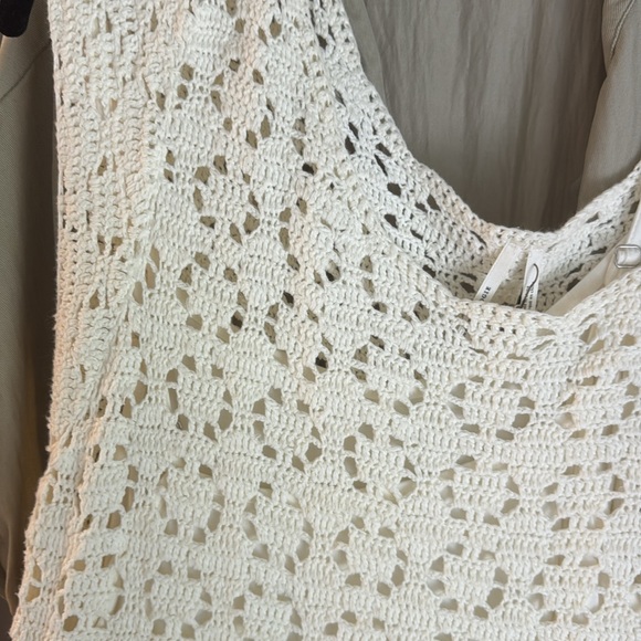 Crochet ivory dress from Anthropologie - Picture 4 of 4
